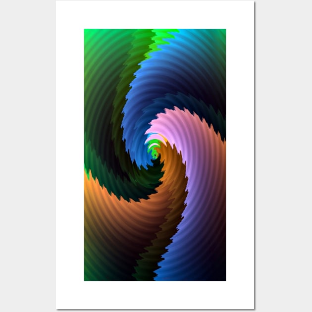 Spiral Ridges-Available As Art Prints-Mugs,Cases,T Shirts,Stickers,etc Wall Art by born30